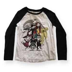 Disney Nightmare Before Christmas Raglan Tee
